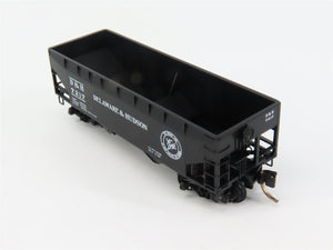 N Scale Micro-Trains MTL 55170 D&H Delaware & Hudson 33' 2-Bay Hopper 7217 RTR