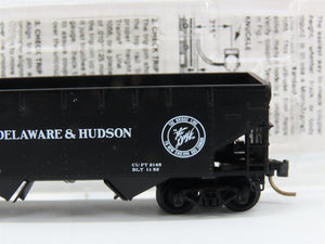 N Scale Micro-Trains MTL 55170 D&H Delaware & Hudson 33' 2-Bay Hopper 7217 RTR
