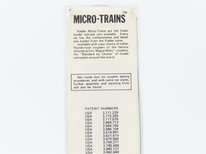 N Scale Micro-Trains MTL 55160 MILW Milwaukee Road 33' 2-Bay Hopper 96245 RTR