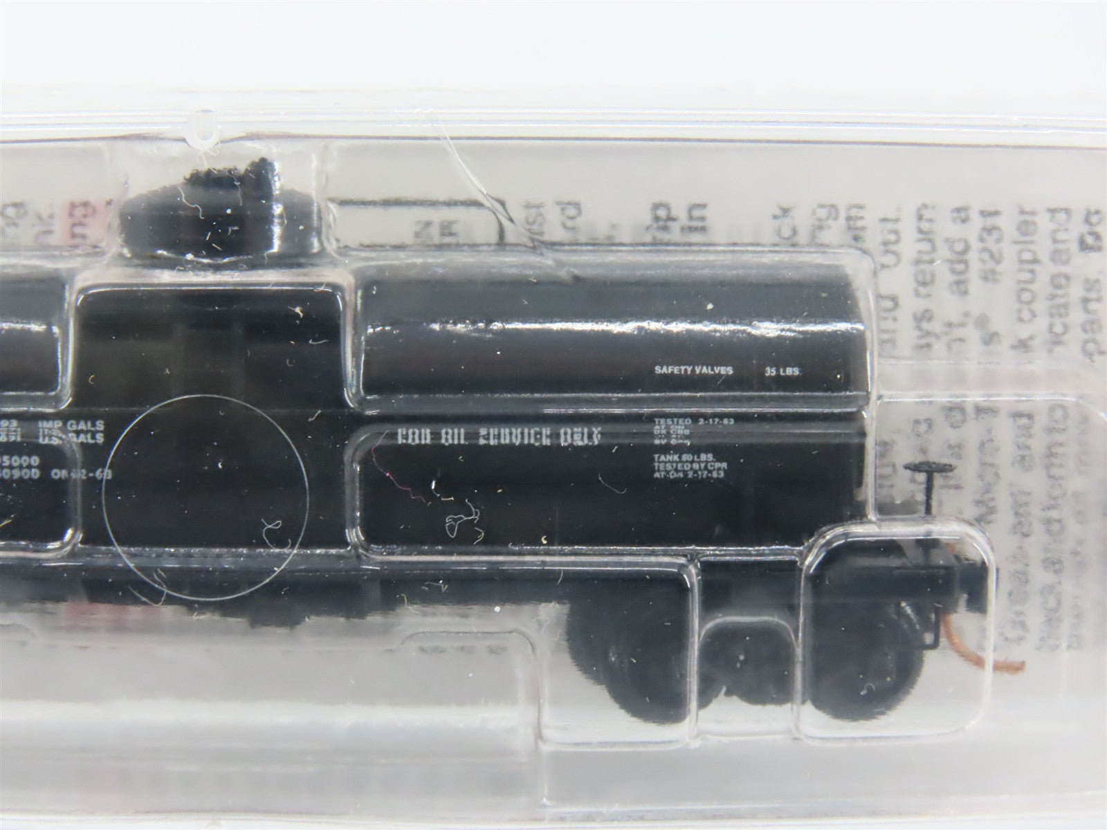 N Scale Micro-Trains MTL 65590 CP Canadian Pacific 39' Single Dome Tank Car RTR