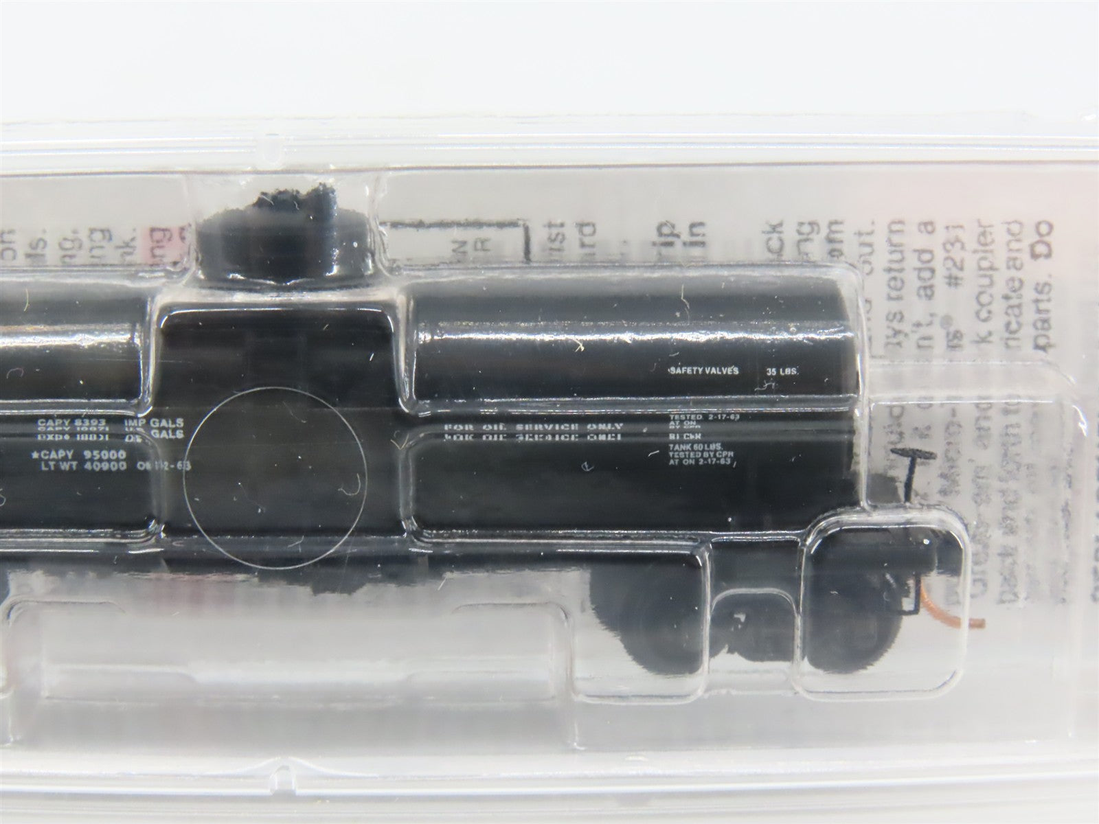 N Scale Micro-Trains MTL 65590 CP Canadian Pacific 39' Single Dome Tank Car RTR