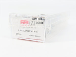 N Scale Micro-Trains MTL 65590 CP Canadian Pacific 39' Single Dome Tank Car RTR