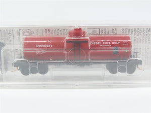 N Scale Micro-Trains MTL 65560 CN Canadian National 39' Tank Car 990984 RTR