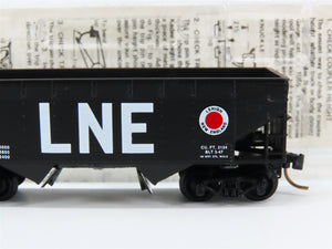 N Scale Micro-Trains MTL 55270 LNE Lehigh & New England 33' 2-Bay Hopper RTR