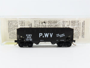 N Scale Micro-Trains MTL 55260 Pittsburgh & West Virginia 33' Hopper RTR