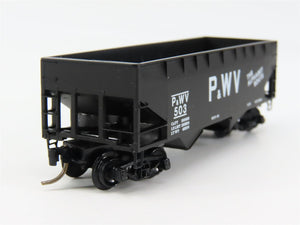 N Scale Micro-Trains MTL 55260 Pittsburgh & West Virginia 33' Hopper RTR