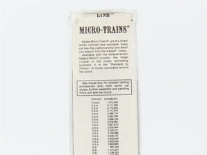 N Scale Micro-Trains MTL 55260 Pittsburgh & West Virginia 33' Hopper RTR