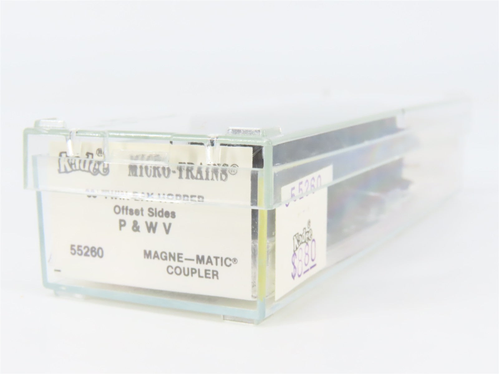 N Scale Micro-Trains MTL 55260 Pittsburgh & West Virginia 33' Hopper RTR