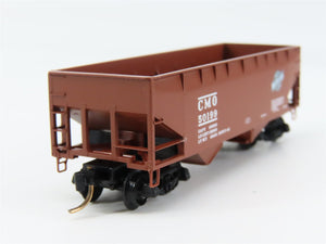 N Scale Micro-Trains MTL 55250 CMO Chicago & North Western 33' 2-Bay Hopper RTR