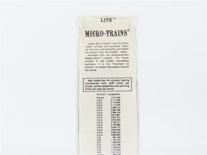 N Scale Micro-Trains MTL 55240 IC Illinois Central 33' 2-Bay Hopper 74825 RTR
