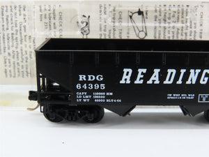 N Scale Micro-Trains MTL 55220 RDG Reading 33' 2-Bay Hopper 64395 RTR