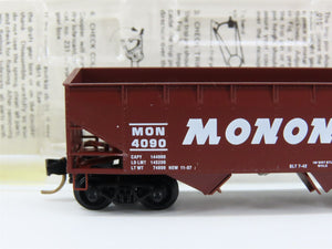 N Scale Micro-Trains MTL 55200 MON Monon 33' 2-Bay Hopper 4090 RTR