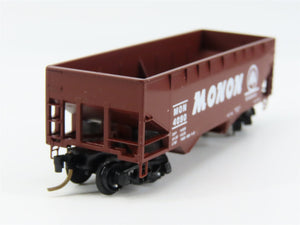 N Scale Micro-Trains MTL 55200 MON Monon 33' 2-Bay Hopper 4090 RTR