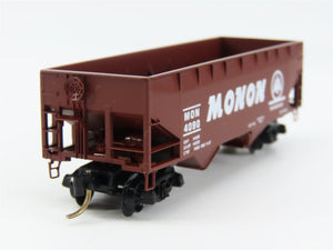 N Scale Micro-Trains MTL 55200 MON Monon 33' 2-Bay Hopper 4090 RTR