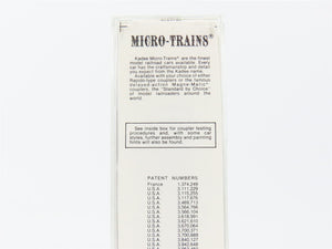 N Scale Micro-Trains MTL 55200 MON Monon 33' 2-Bay Hopper 4090 RTR