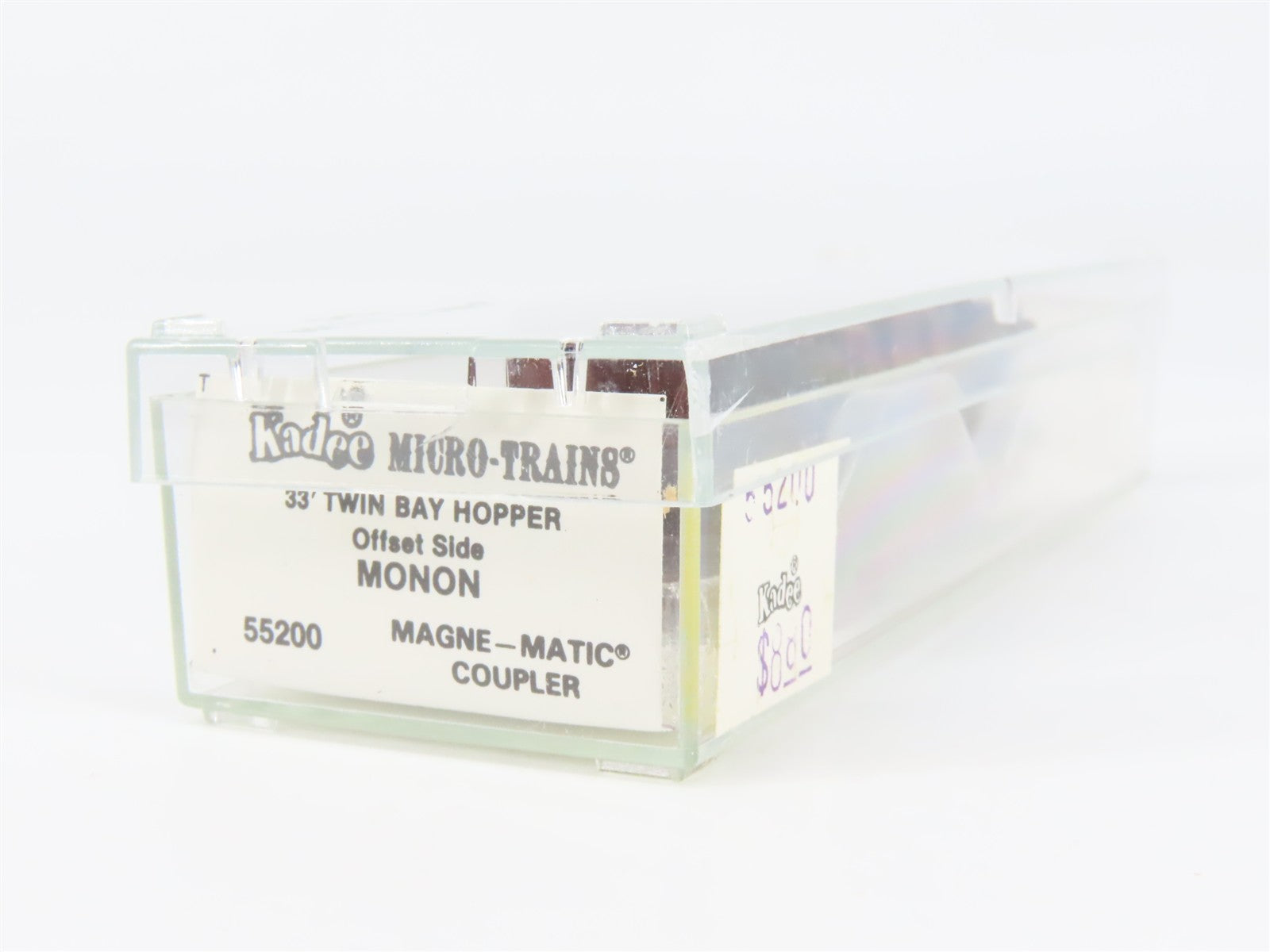 N Scale Micro-Trains MTL 55200 MON Monon 33' 2-Bay Hopper 4090 RTR