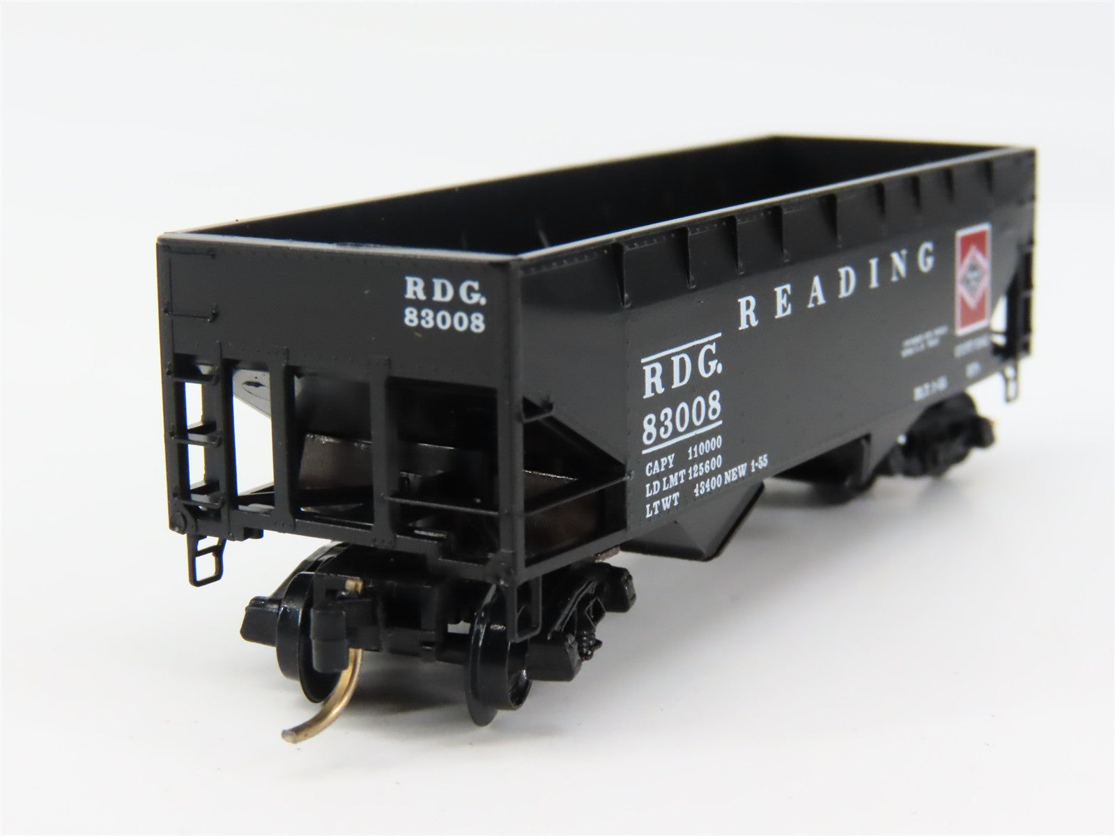 N Scale Micro-Trains MTL 55310 RDG Reading 33' 2-Bay Hopper 83008 RTR