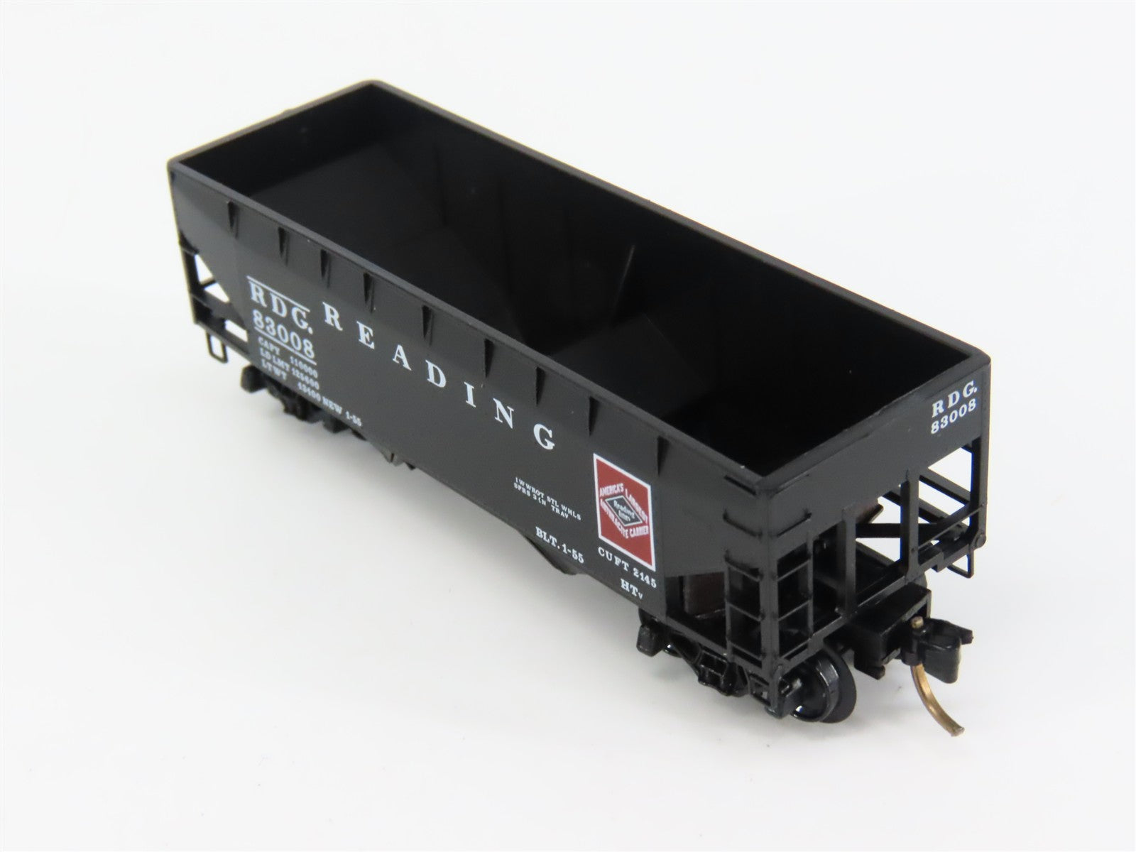 N Scale Micro-Trains MTL 55310 RDG Reading 33' 2-Bay Hopper 83008 RTR