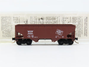 N Scale Micro-Trains MTL 55300 MILW Milwaukee Road 33' 2-Bay Hopper 94537 RTR