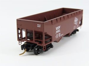 N Scale Micro-Trains MTL 55300 MILW Milwaukee Road 33' 2-Bay Hopper 94537 RTR