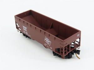 N Scale Micro-Trains MTL 55300 MILW Milwaukee Road 33' 2-Bay Hopper 94537 RTR