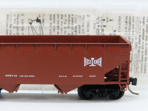 N Scale Micro-Trains MTL 55290 BLE Bessemer & Lake Erie 33' 2-Bay Hopper RTR