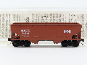 N Scale Micro-Trains MTL 55290 BLE Bessemer & Lake Erie 33' 2-Bay Hopper RTR