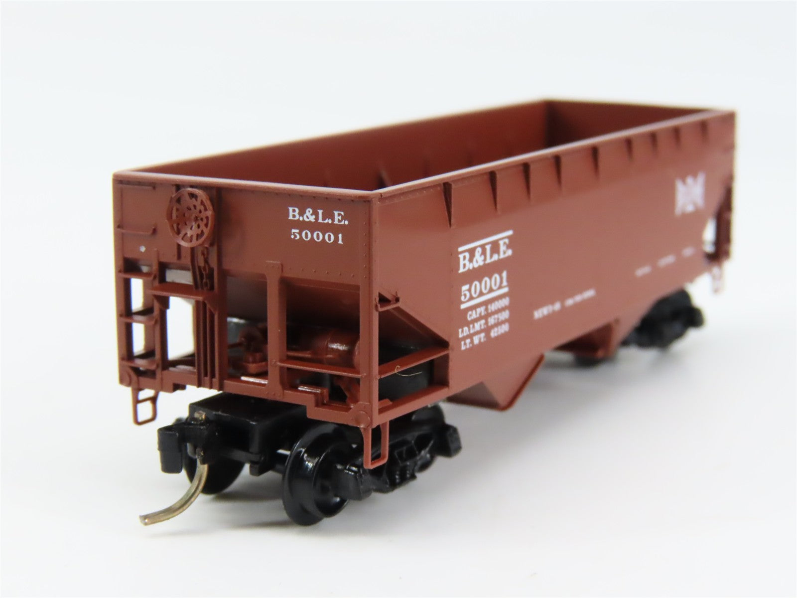 N Scale Micro-Trains MTL 55290 BLE Bessemer & Lake Erie 33' 2-Bay Hopper RTR