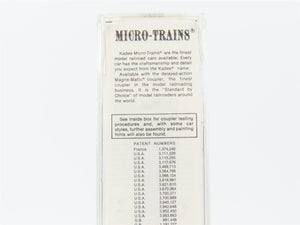 N Scale Micro-Trains MTL 55290 BLE Bessemer & Lake Erie 33' 2-Bay Hopper RTR