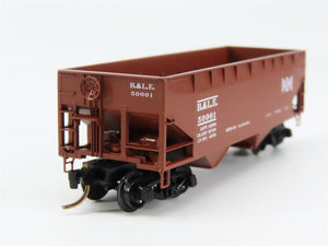 N Scale Micro-Trains MTL 55290 B&LE Bessemer & Lake Erie 33' 2-Bay Hopper RTR