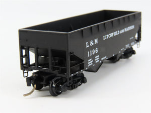 N Scale Micro-Trains MTL 55280 L & M Litchfield & Madison 33' 2-Bay Hopper RTR