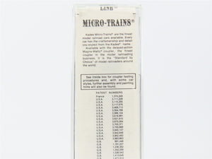 N Scale Micro-Trains MTL 55280 L & M Litchfield & Madison 33' 2-Bay Hopper RTR