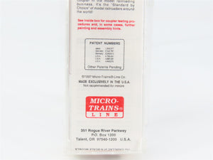 N Scale Micro-Trains MTL 55260 Pittsburgh & West Virginia 33' 2-Bay Hopper RTR