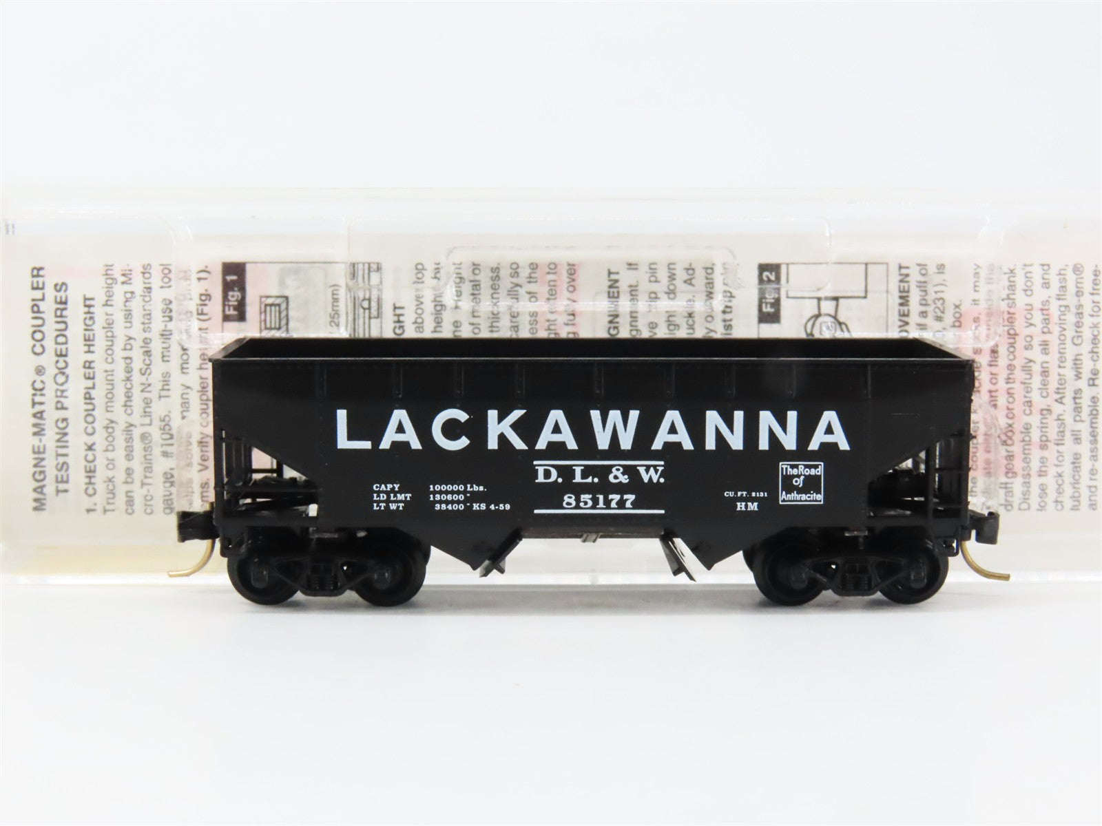 N Scale Micro-Trains MTL 55360 Delaware, Lackawanna & Western 33' Hopper RTR