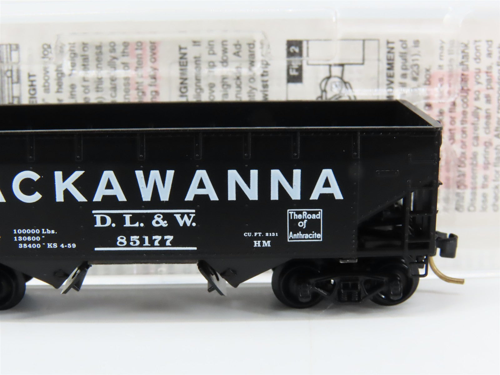 N Scale Micro-Trains MTL 55360 Delaware, Lackawanna & Western 33' Hopper RTR