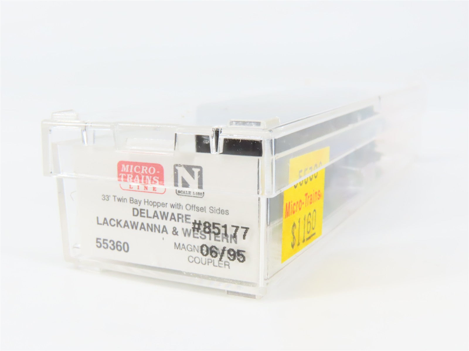 N Scale Micro-Trains MTL 55360 Delaware, Lackawanna & Western 33' Hopper RTR