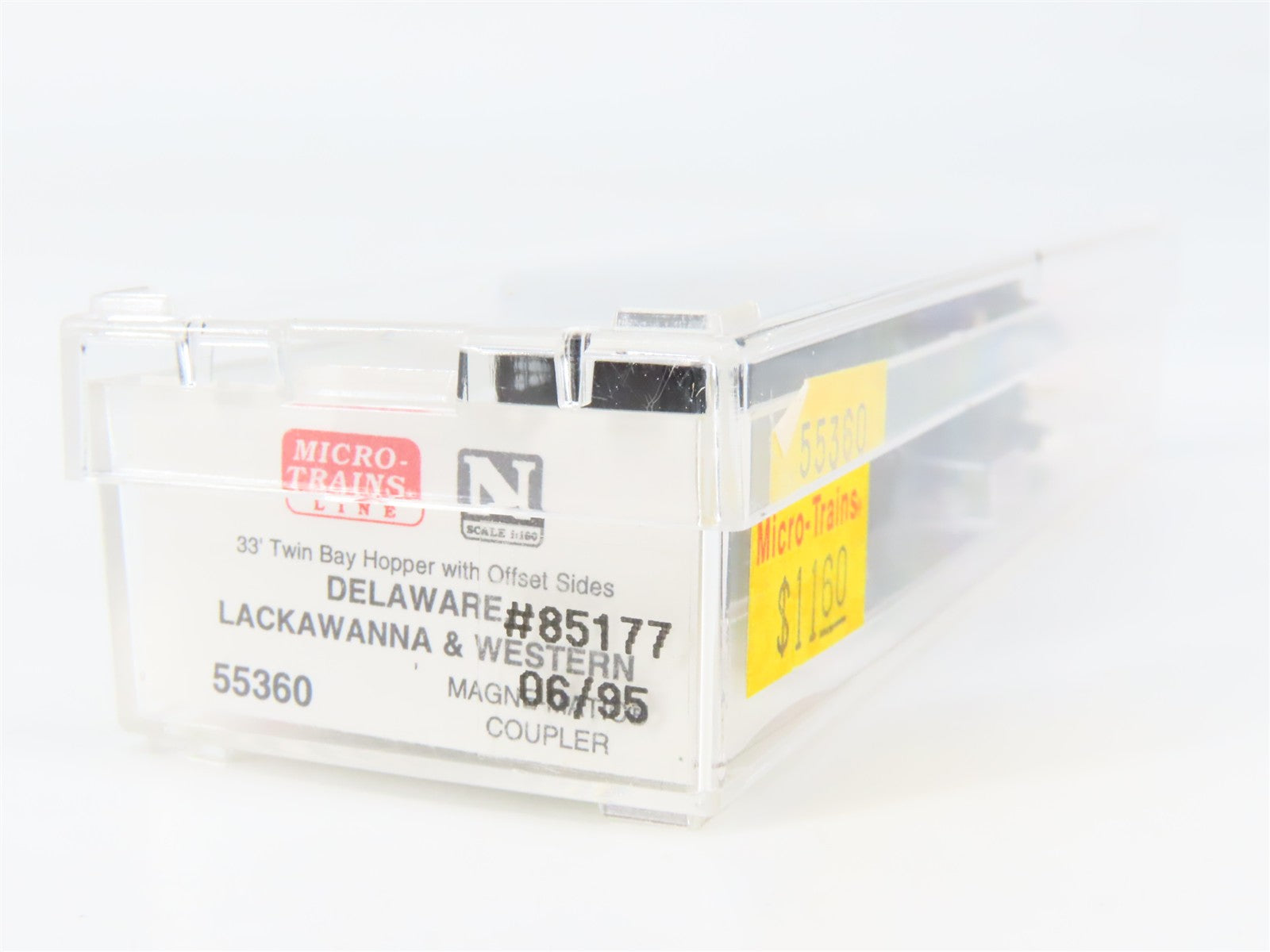 N Scale Micro-Trains MTL 55360 Delaware, Lackawanna & Western 33' Hopper RTR