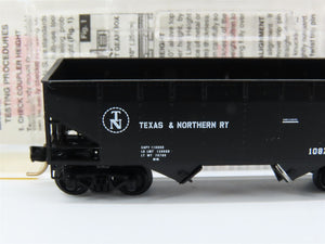 N Scale Micro-Trains MTL 55350 Texas & Northern 33' 2-Bay Hopper 108751 RTR
