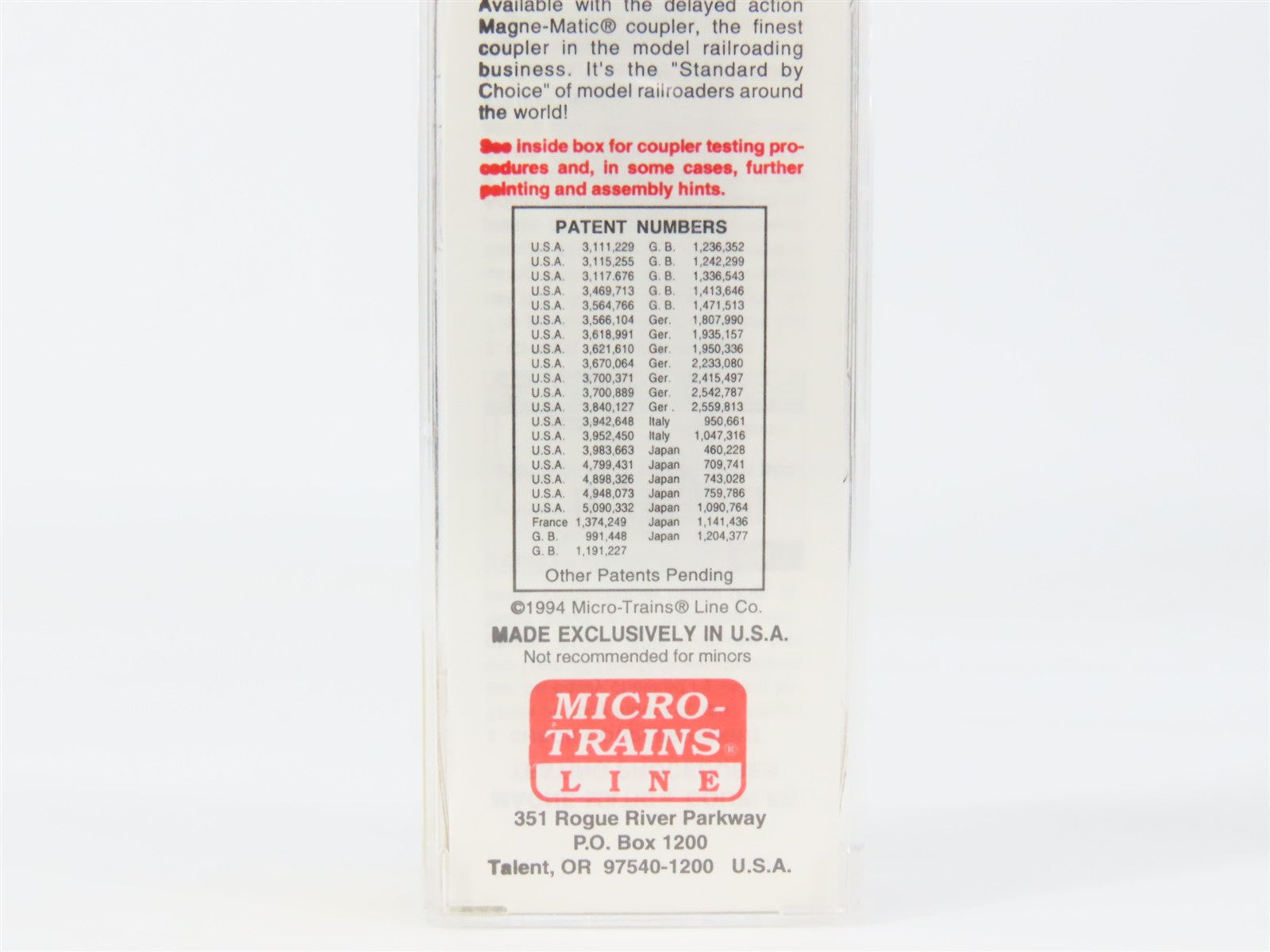 N Scale Micro-Trains MTL 55350 Texas & Northern 33' 2-Bay Hopper 108751 RTR
