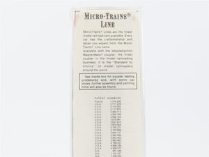 N Scale Micro-Trains MTL 55330 SOU Southern 33' 2-Bay Hopper 285539 RTR
