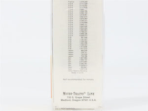 N Scale Micro-Trains MTL 55330 SOU Southern 33' 2-Bay Hopper 285539 RTR