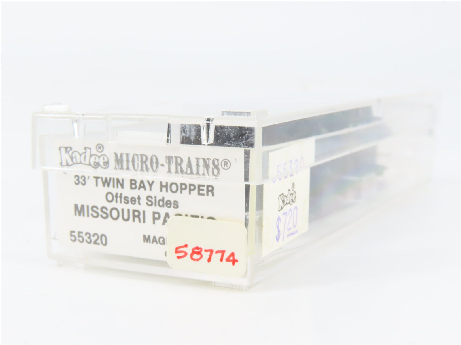 N Scale Micro-Trains MTL 55320 MP Missouri Pacific 33' 2-Bay Hopper 58774 RTR