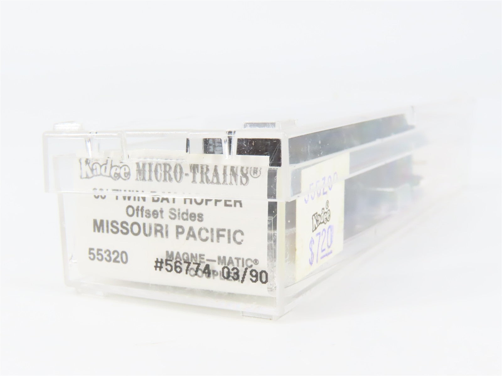 N Scale Micro-Trains MTL 55320 MP Missouri Pacific 33' 2-Bay Hopper 58774 RTR
