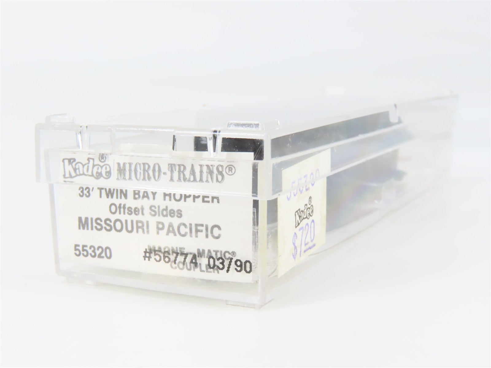 N Scale Micro-Trains MTL 55320 MP Missouri Pacific 33' 2-Bay Hopper 58774 RTR