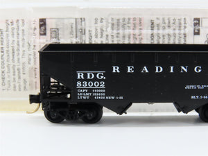 N Scale Micro-Trains MTL 55310 RDG Reading 33' 2-Bay Hopper 83002 RTR