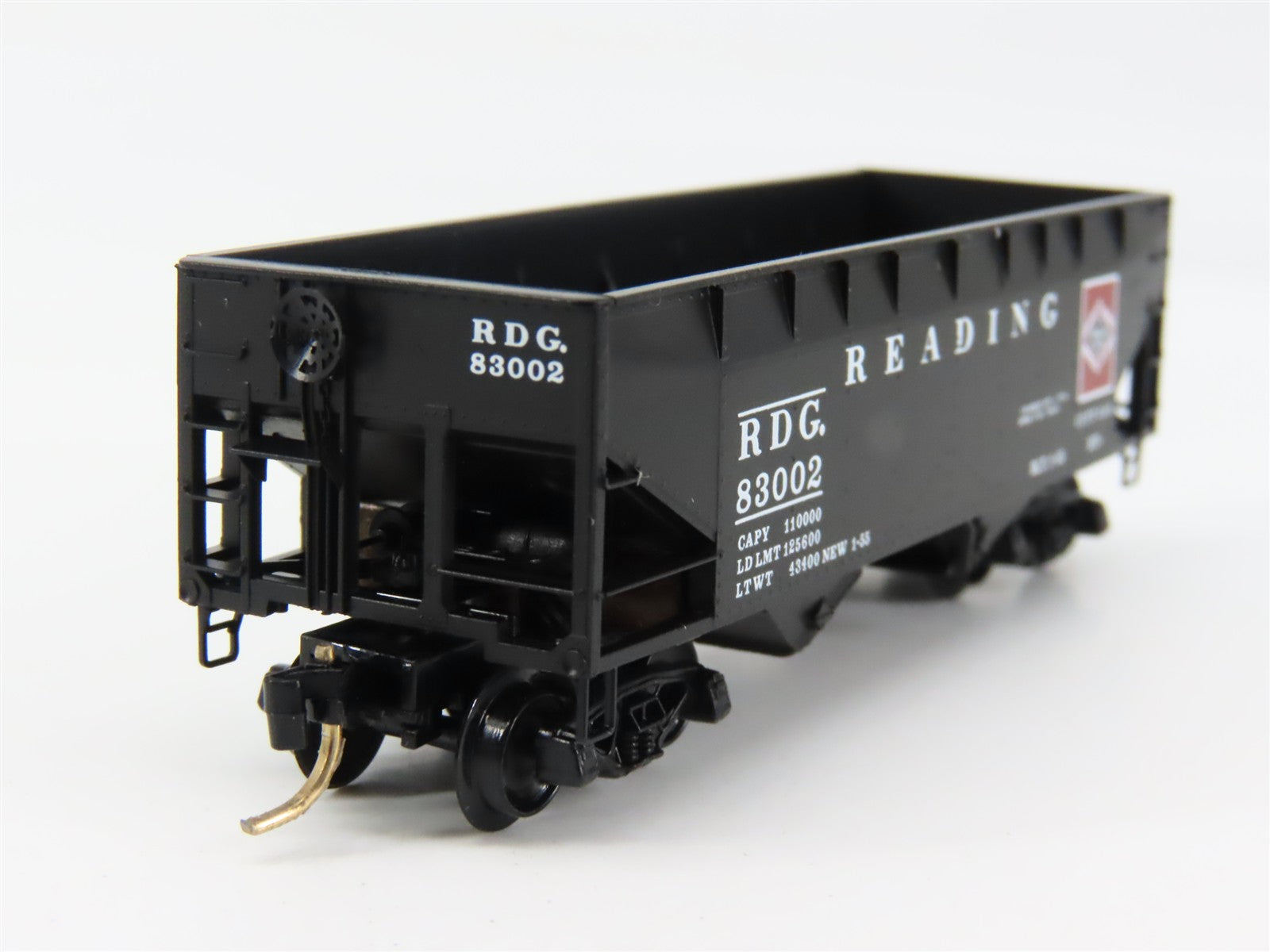 N Scale Micro-Trains MTL 55310 RDG Reading 33' 2-Bay Hopper 83002 RTR