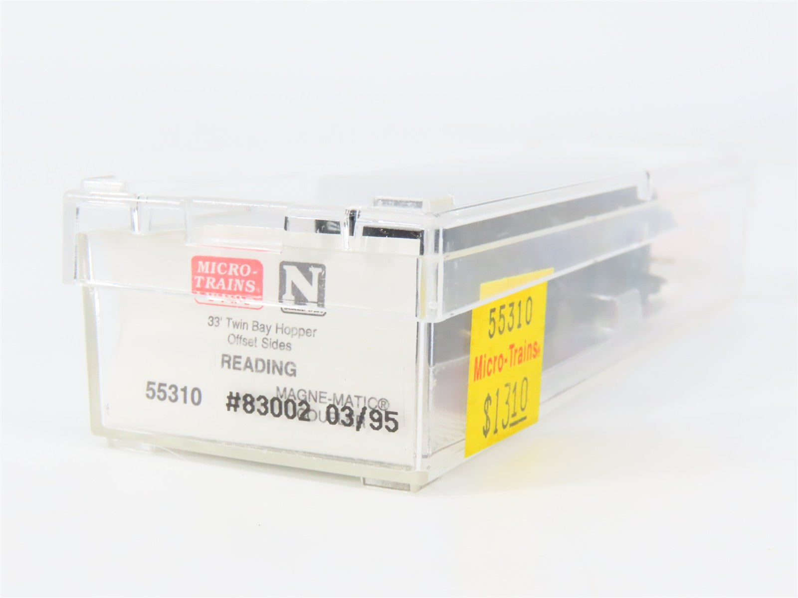 N Scale Micro-Trains MTL 55310 RDG Reading 33' 2-Bay Hopper 83002 RTR