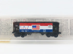 N Scale Micro-Trains MTL 55460 C&I Cambria & Indiana 33' 2-Bay Hopper 1776 RTR