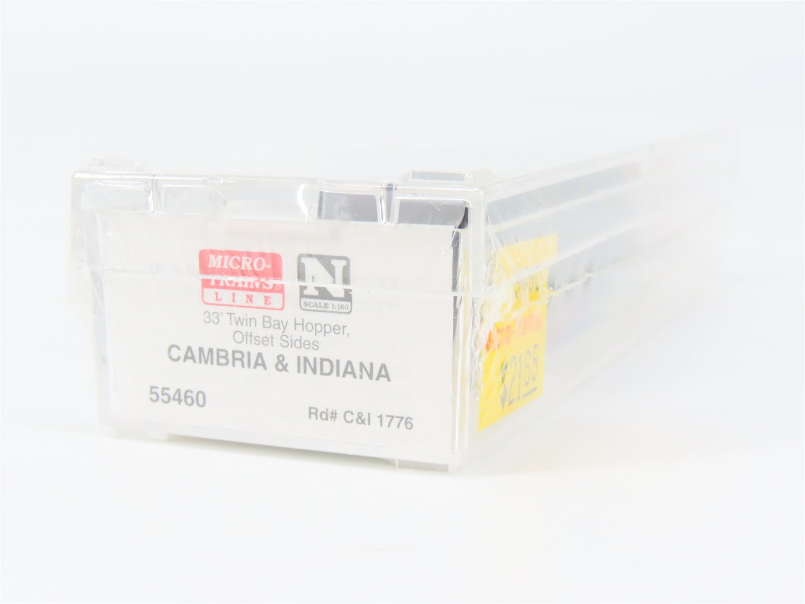 N Scale Micro-Trains MTL 55460 C&I Cambria & Indiana 33' 2-Bay Hopper 1776 RTR