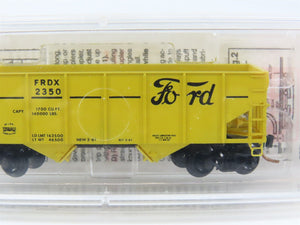 N Scale Micro-Trains MTL 56020 FRDX Ford Motor Company 33' 2-Bay Hopper 2350 RTR